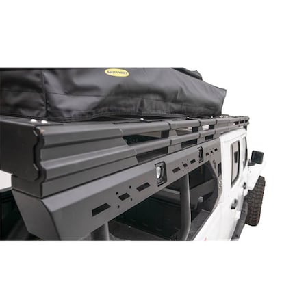 Fab Fours FAB FOURS INC. 20-C GLADIATOR OVERLAND RACK EXTENSION ACCESSORY MATTE BLACK JTOR-02-1